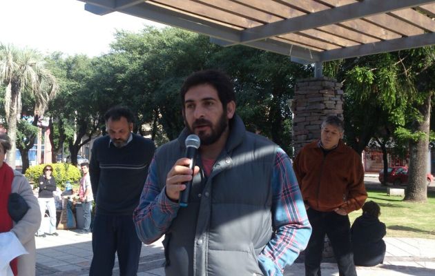 El exsecretario de Gobierno Martín Baraybar fue uno de los oradores. Foto: Visión Regional