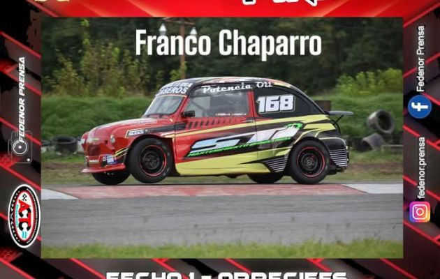 Franco Chaparro se quedó con la primera final del año - Foto Prensa FEDENOR 