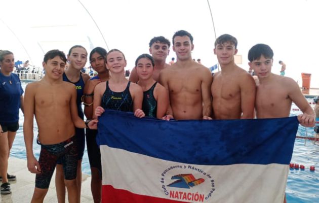 Pescadores consiguió tres medallas 