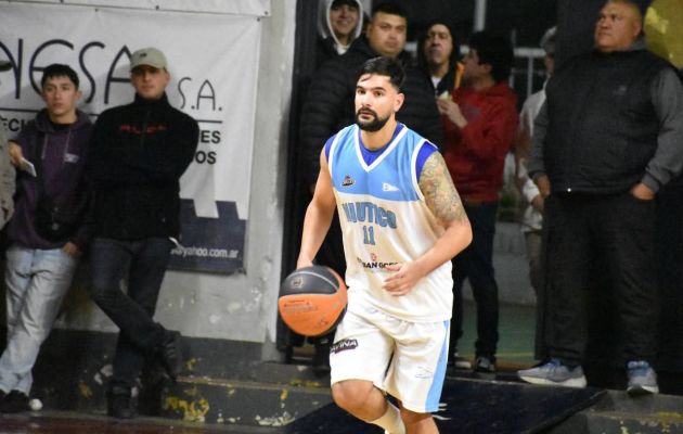 Leandro Bordoy lideró el goleo sampedrino - Foto Facebook Básquet Náutico San Pedro 