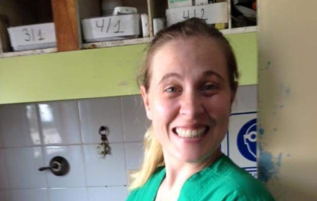 Jesica Zanocco es delegada de ATSA dentro de la Clínica San Martín