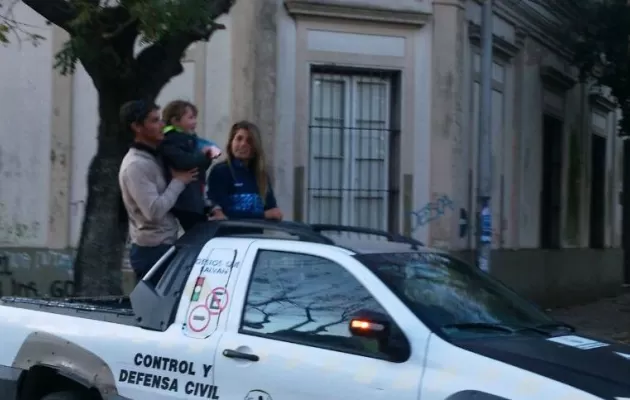 Brenda Rojas fue acompañada por una caravana en su llegada a San Pedro. Foto: Visión Regional