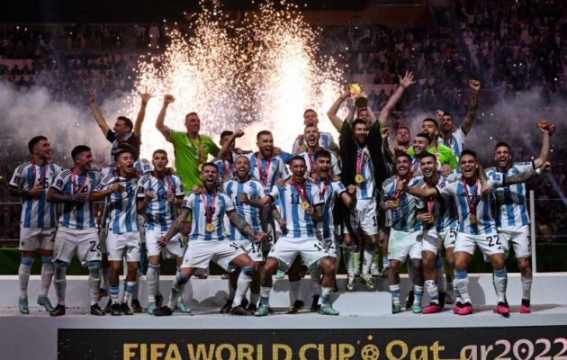 Argentina Campeón! - Foto Agencia AFP