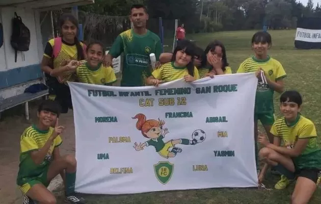San Roque enfrenta a Mitre en Sub-12 - Foto San Roque Fútbol Infantil 