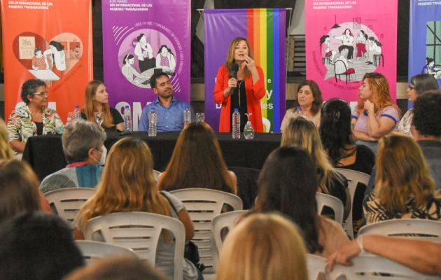 Estela Díaz encabezó el encuentro regional