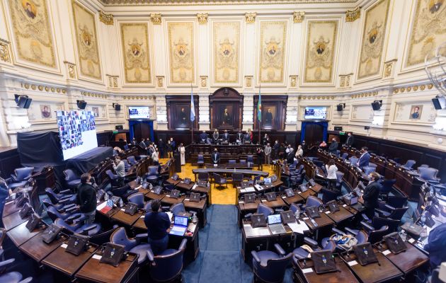 La cámara de Diputados de la provincia de Buenos Aires.