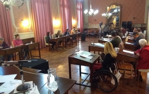 El HCD aprobó el incremento de colectivos en sesión extraordinaria. Foto Visión Regional