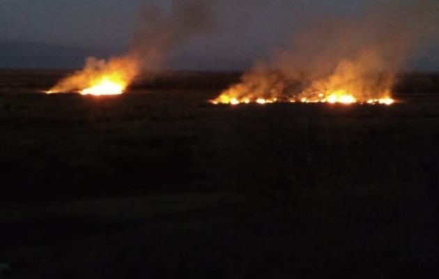 Continúan los incendios en las islas