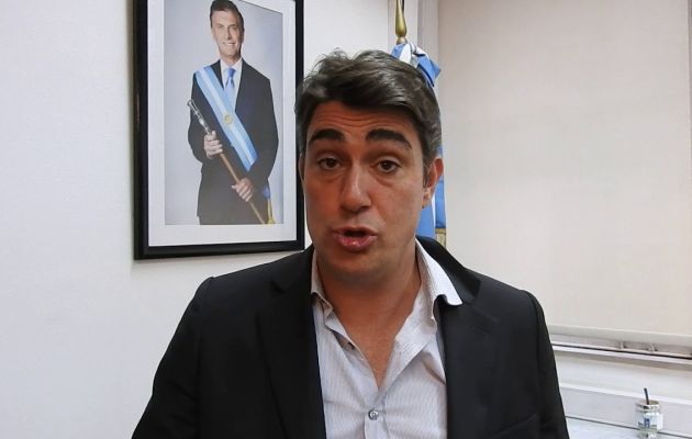 El intendente de Capitán Sarmiento, Javier Iguacel.