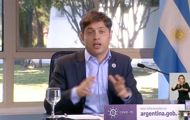 Kicillof dará una conferencia de prensa este viernes a las 15.00