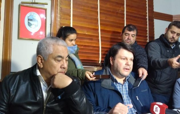 El intendente Cecilio Salazar y el Presidente del Consejo Escolar Gustavo Liloff. Foto: Visión Regional