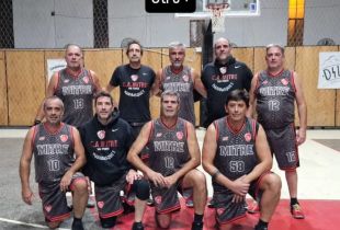 MaxiMitre lidera el +35 con puntaje ideal - Foto: Facebook Maxibásquet Mitre 