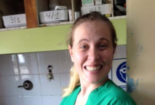 Jesica Zanocco es delegada de ATSA dentro de la Clínica San Martín