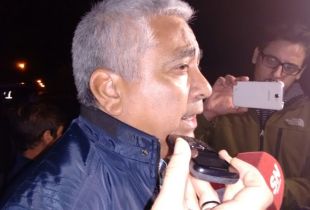 Salazar acompañó a María Eugenia Vidal durante la recorrida. Foto: Visión Regional