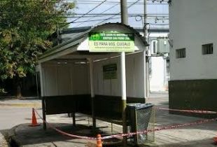 Garita reformada y reparada.