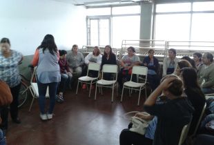 Asamblea de Soeme en escuela Técnica. Foto: Pablo Martínez