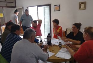 Defensa Civil opera en el cuartel de Bomberos. Foto: Visión Regional
