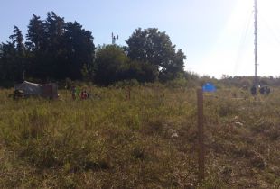 Predio usurpado en Río Tala. Foto: Visión Regional