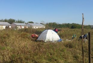 Predio usurpado en Río Tala. Foto: Visión Regional