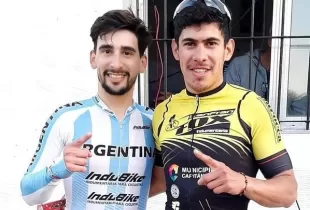 Los dos ciclistas sampedrinos son habituales animadores de la prueba principal en el Panorámico